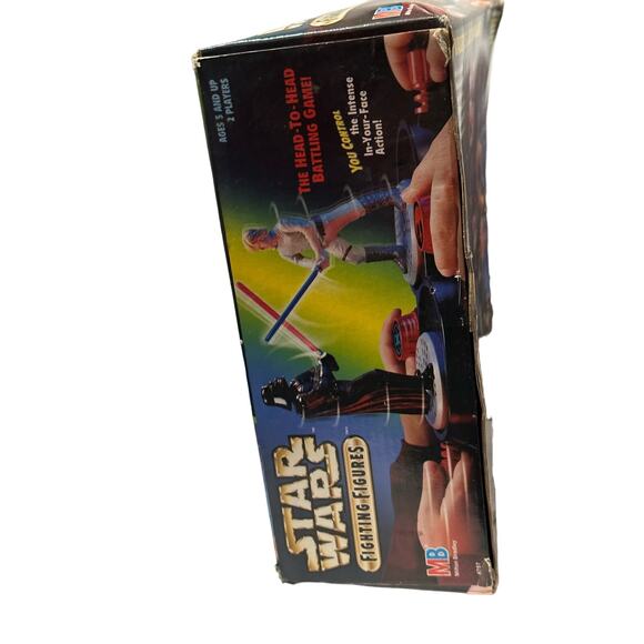 Star Wars Fighting Figures Head-To-Head Battling Game Luke Skywalker Darth Vader - Picture 14 of 16